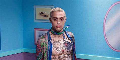 Pete Davidson Channels a Nude Ken Doll